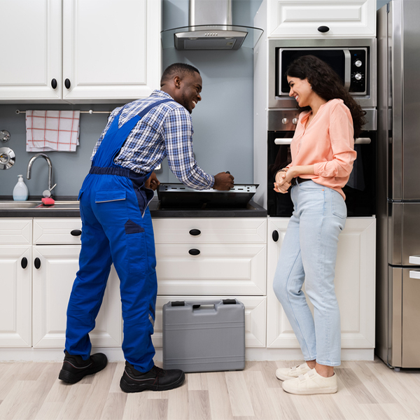 can you provide an estimate for cooktop repair before beginning any work in Kingsford Michigan